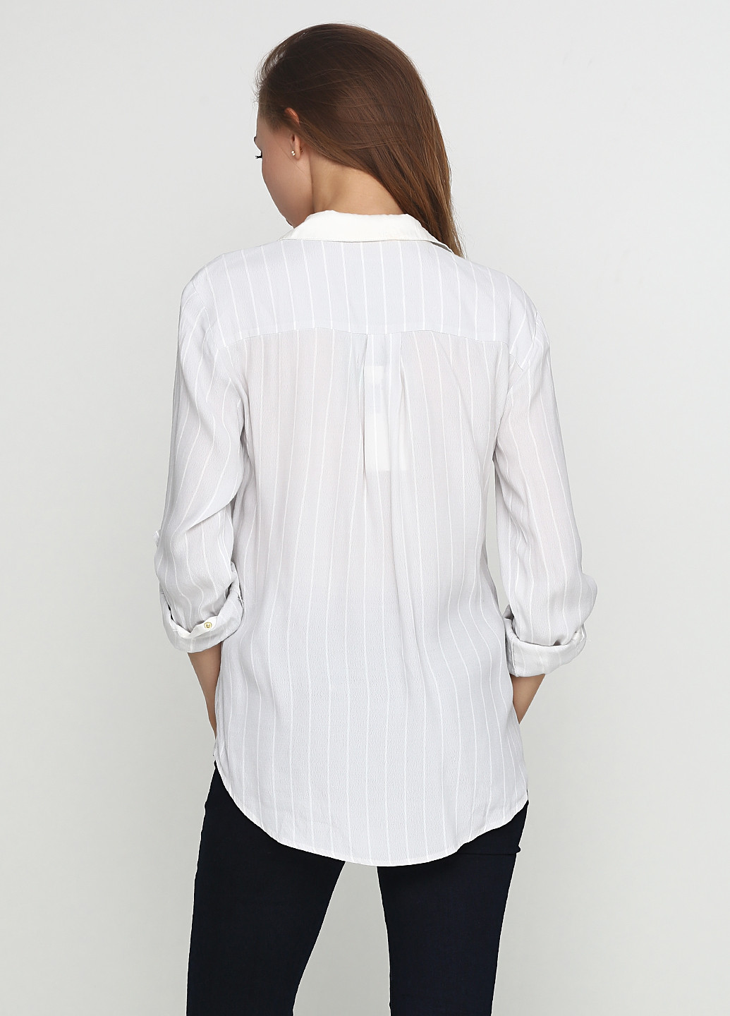Светло-серая демисезонная блуза Karen by Simonsen