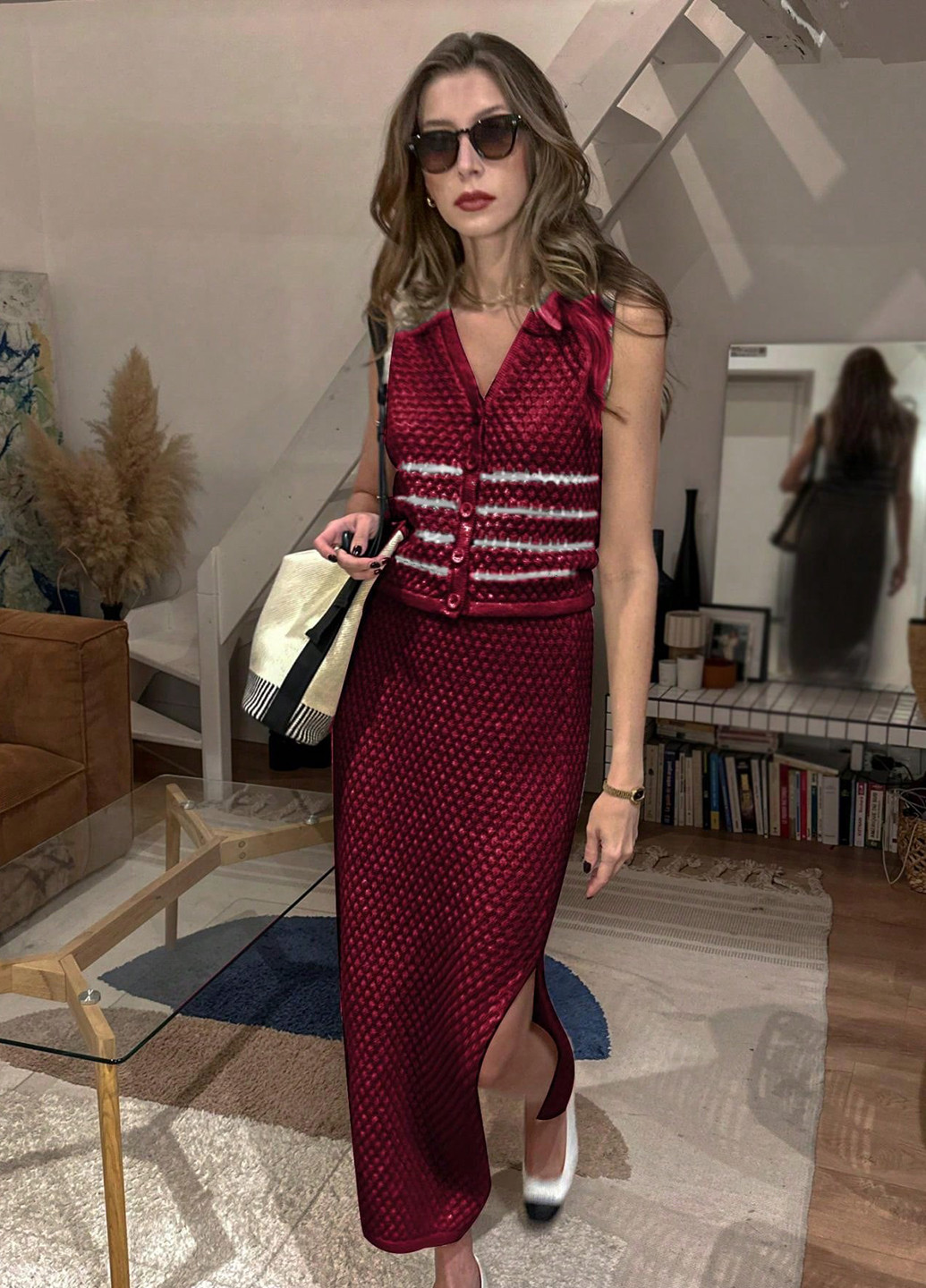 Костюм (жилет, спідниця) SHEIN (364847362)