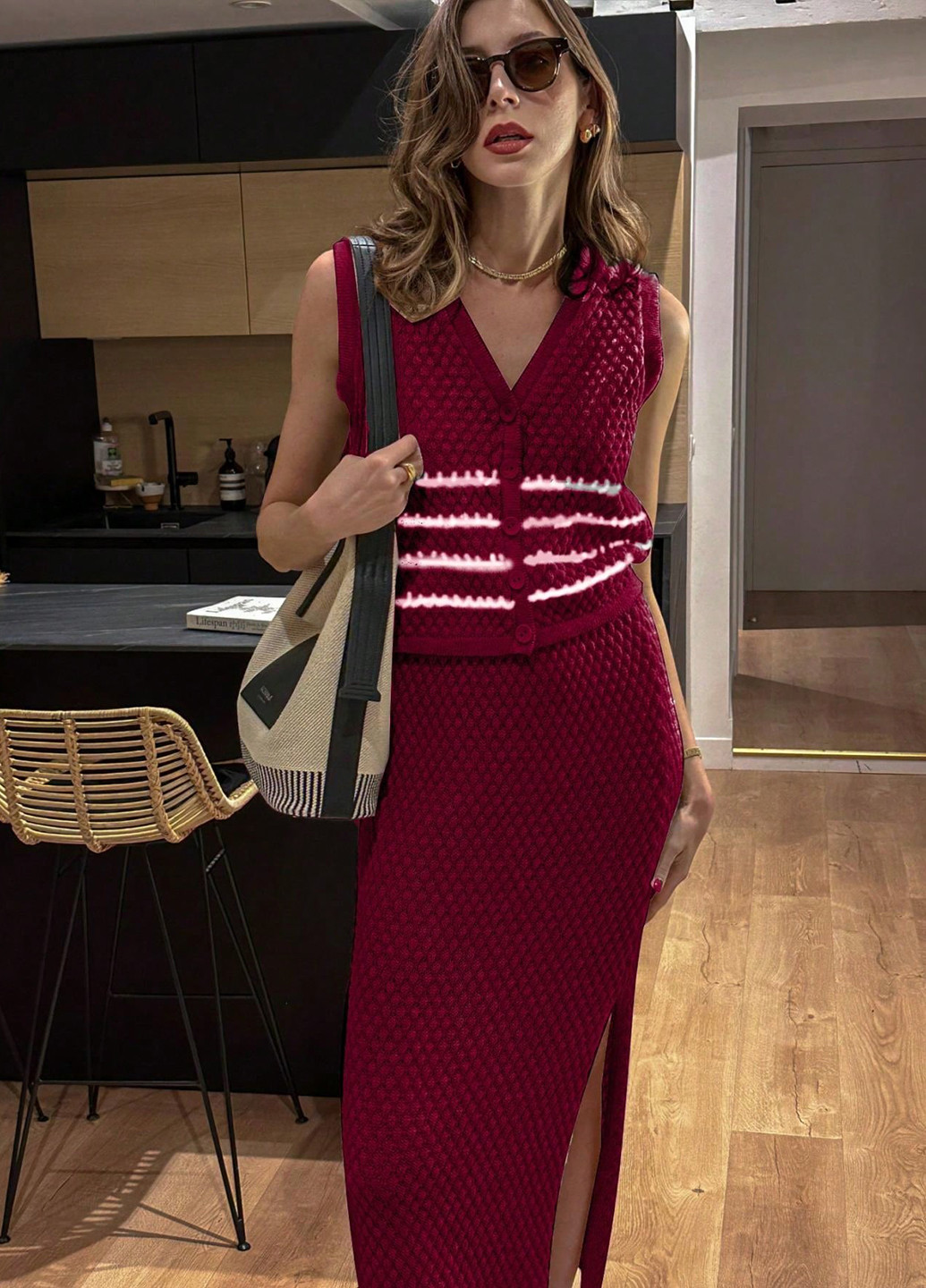 Костюм (жилет, спідниця) SHEIN (364847362)