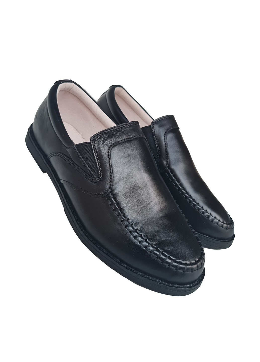 Черные туфли без шнурков B & G