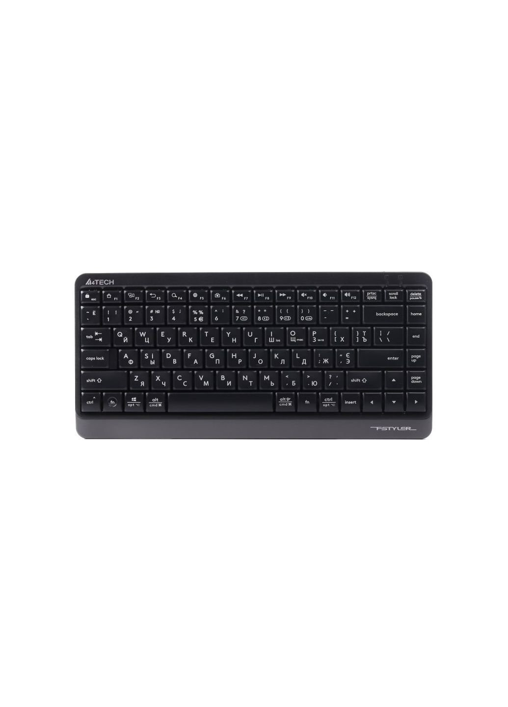 Клавиатура A4Tech fbk11 wireless grey (253547645)