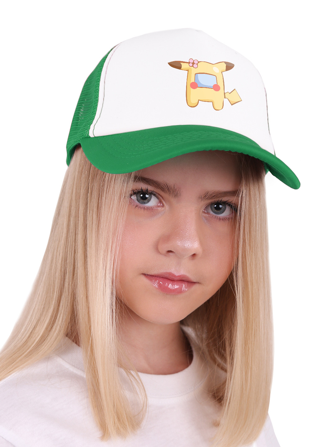 Кепка Тракер дитяча Амонг Ас Покемон Пікачу (Among Us Pokemon Pikachu) (33404-2419) MobiPrint (220824452)