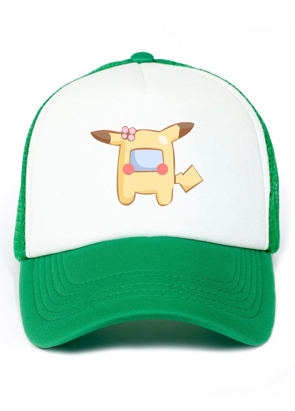 Кепка Тракер дитяча Амонг Ас Покемон Пікачу (Among Us Pokemon Pikachu) (33404-2419) MobiPrint (220824452)