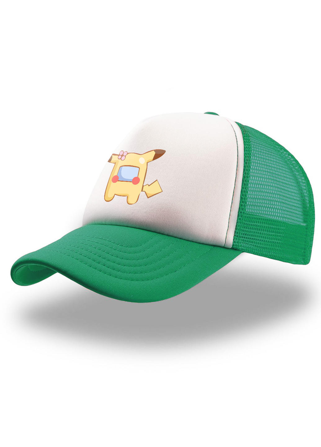 Кепка Тракер дитяча Амонг Ас Покемон Пікачу (Among Us Pokemon Pikachu) (33404-2419) MobiPrint (220824452)