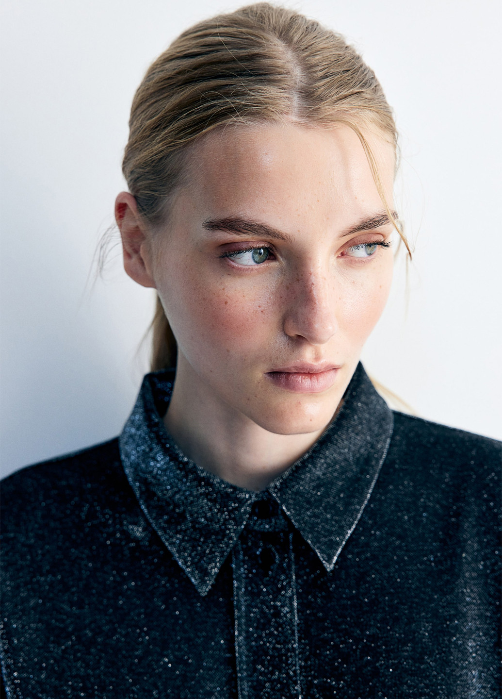 Чёрная блуза H&M