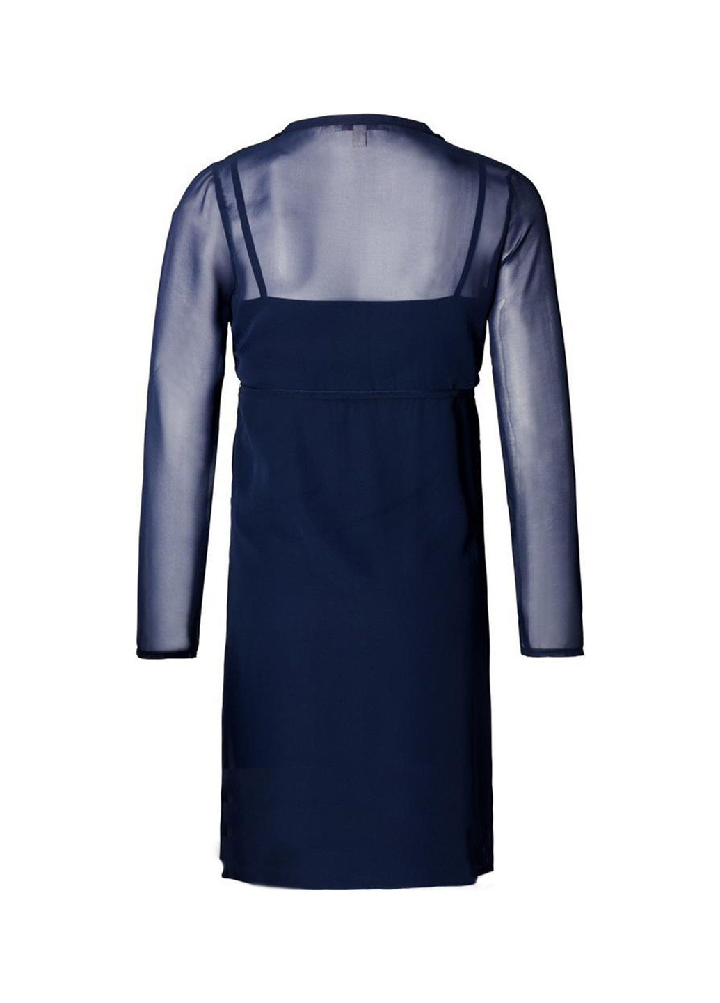 Синее кэжуал платье для беременных Esprit однотонное