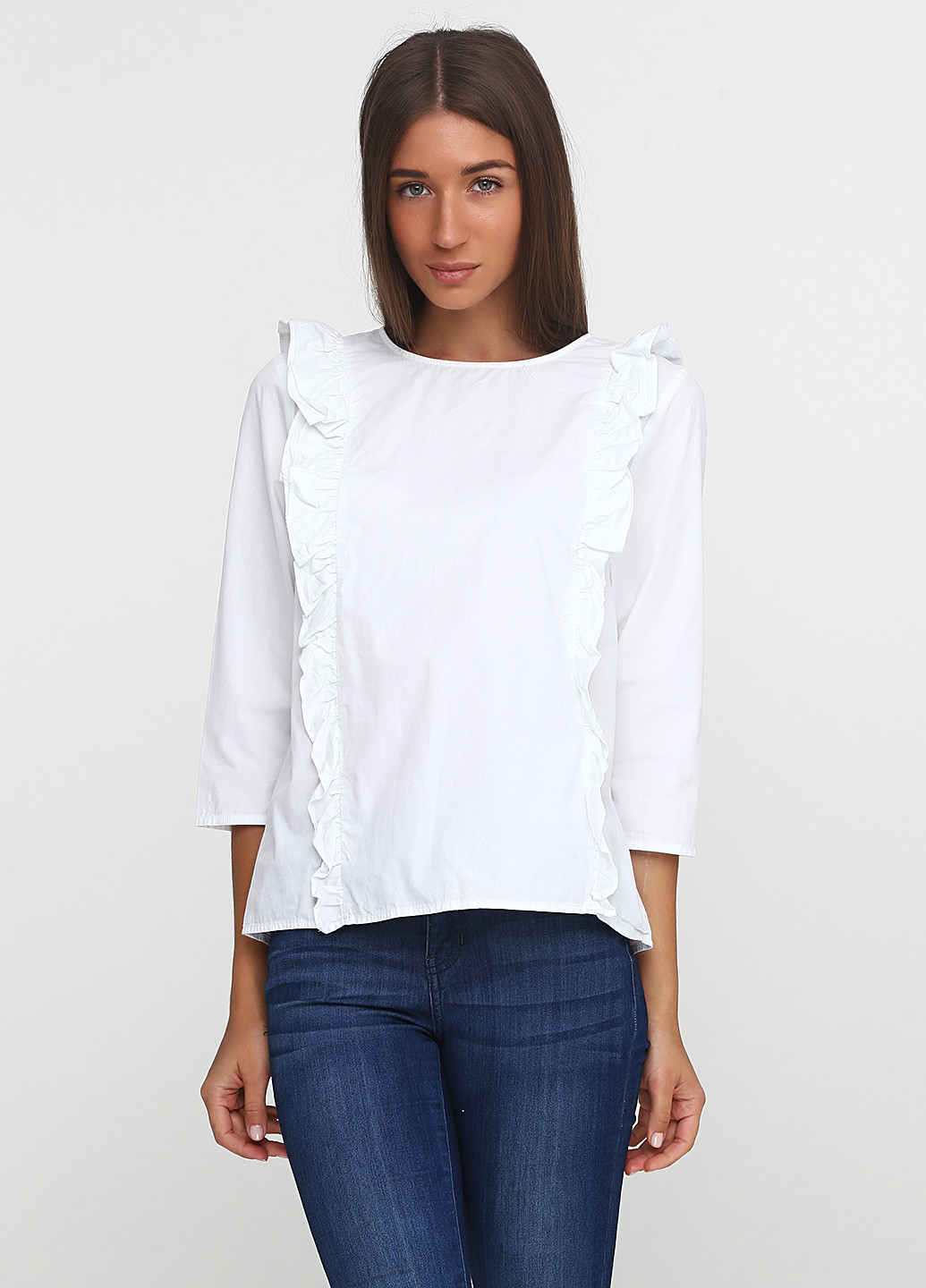 Біла демісезонна блуза Vero Moda