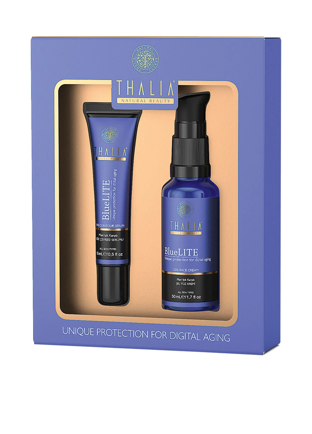 Набір по догляду за обличчям Blue Lite (2 пр.) Thalia (186375375)