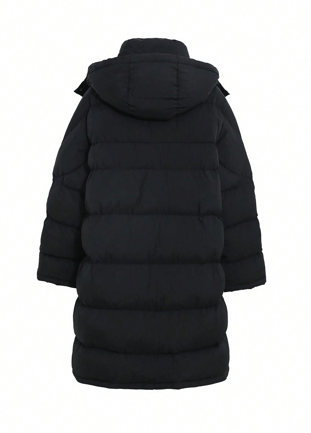 Черная зимняя куртка SHEIN