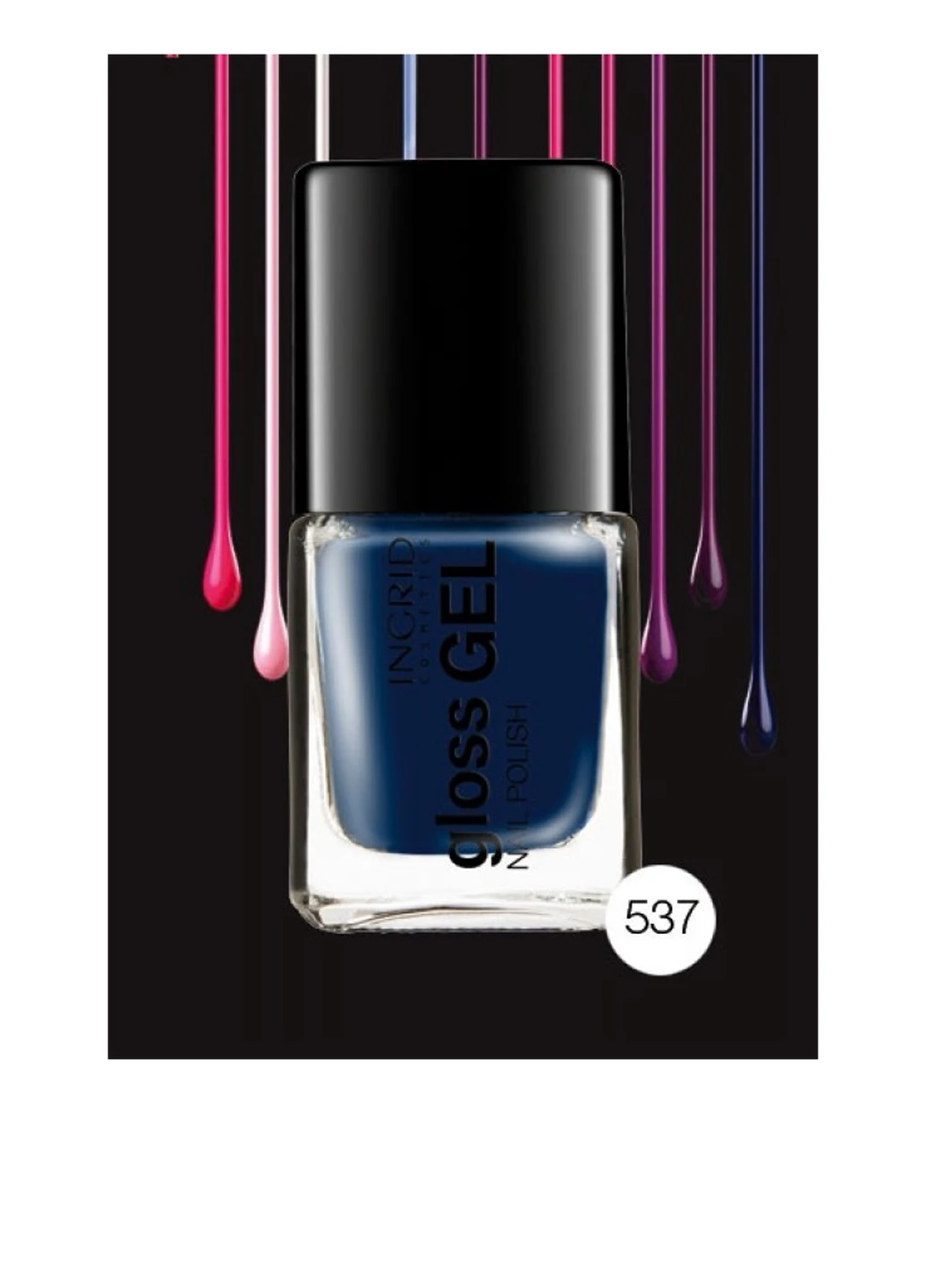 Лак для ногтей G Gel 537, 7 мл Ingrid (52592853)