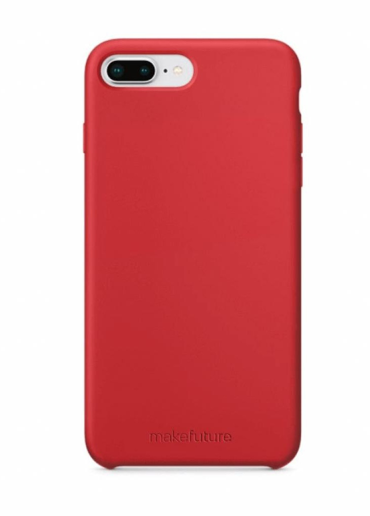 Чехол для моб. телефона (MCSAI7P/8PRD) MakeFuture apple iphone 7 plus/8 plus silicone red (201493507)