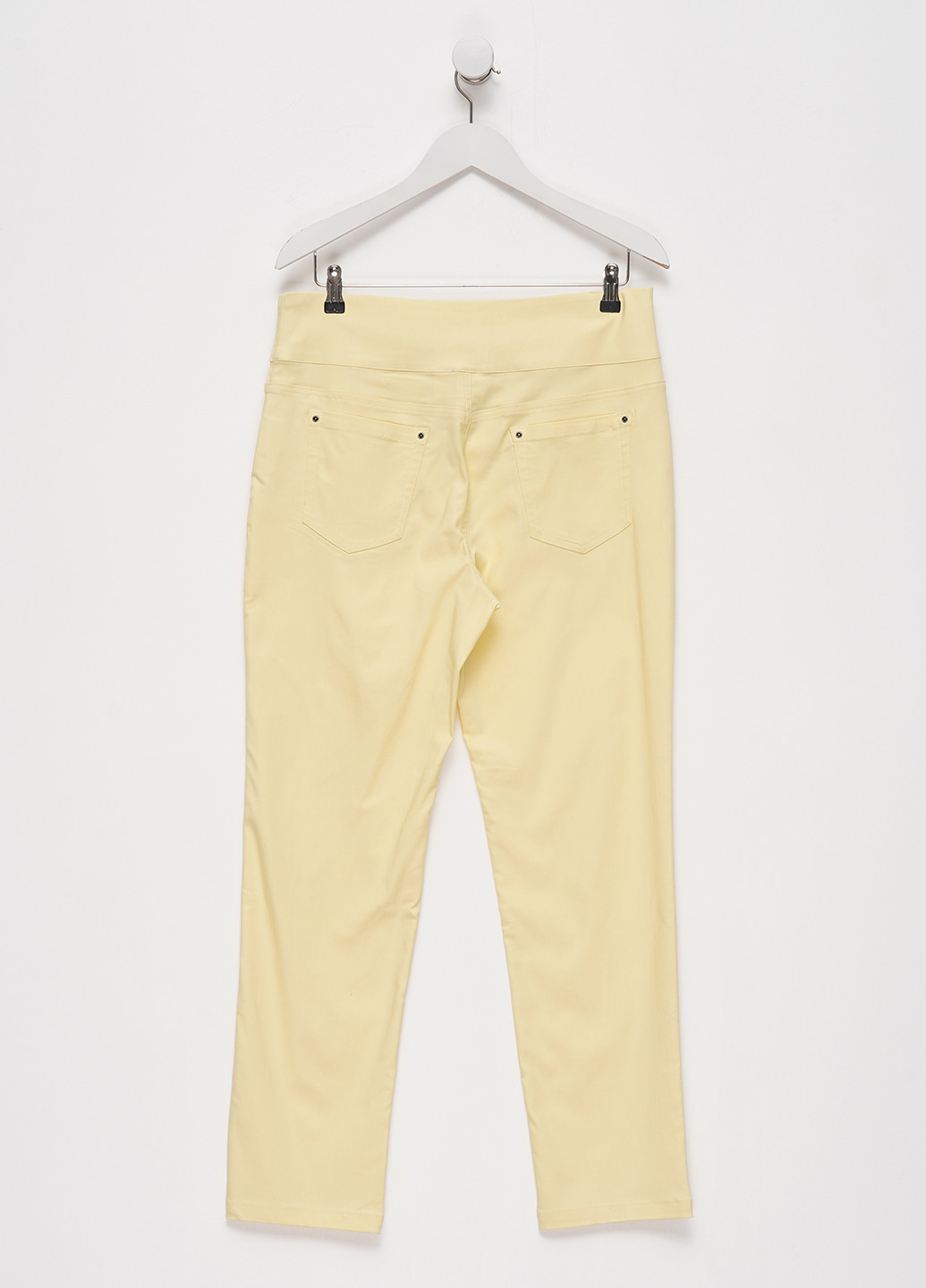 Желтые кэжуал демисезонные зауженные брюки Collection L