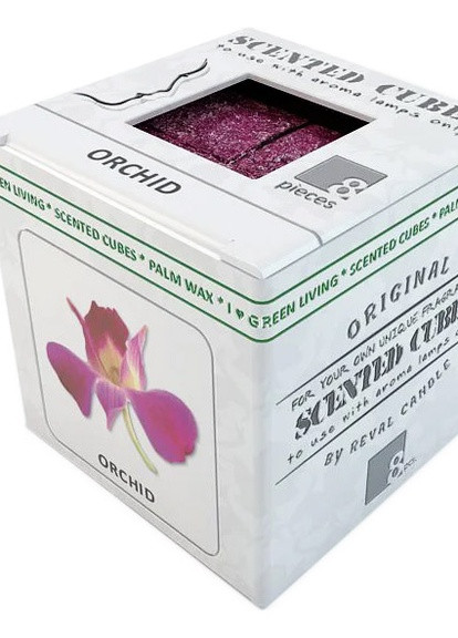 Аромакубики "Орхідея" Scented Cubes Orchid Candle 8 шт. Reval Candle (209077260)