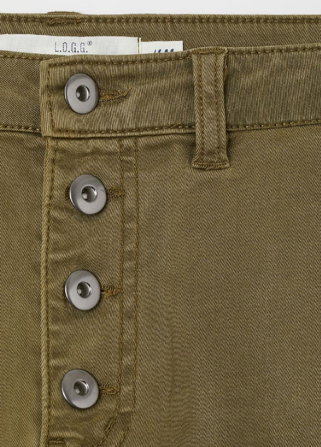 Твиловые брюки стретч H&M (251931018)