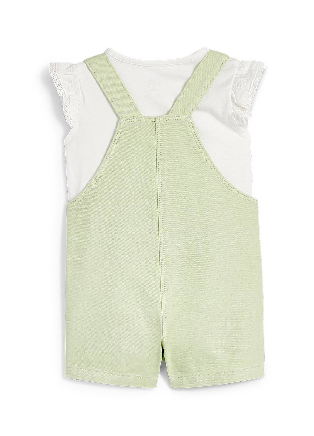 Комбинированный летний комплект (комбинезон, футболка) C&A