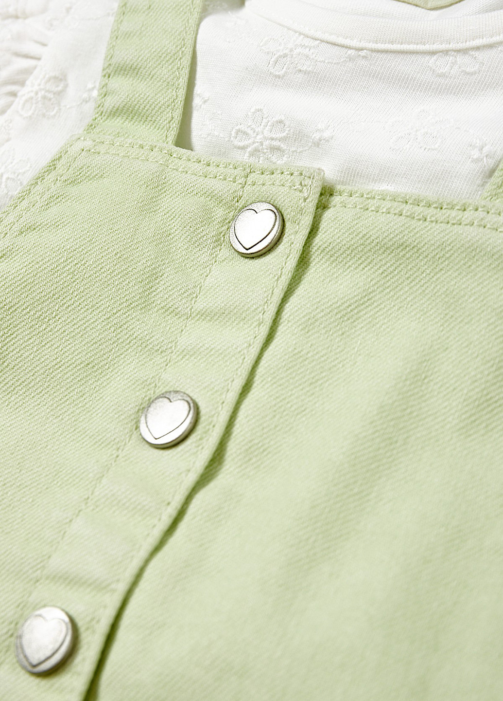 Комбинированный летний комплект (комбинезон, футболка) C&A