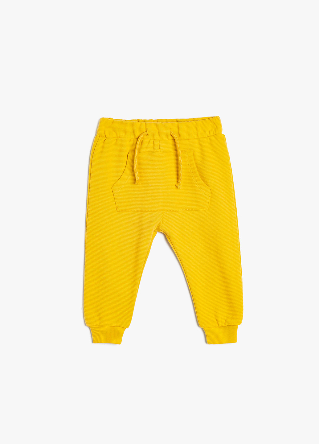 Желтые спортивные, кэжуал демисезонные брюки джоггеры KOTON