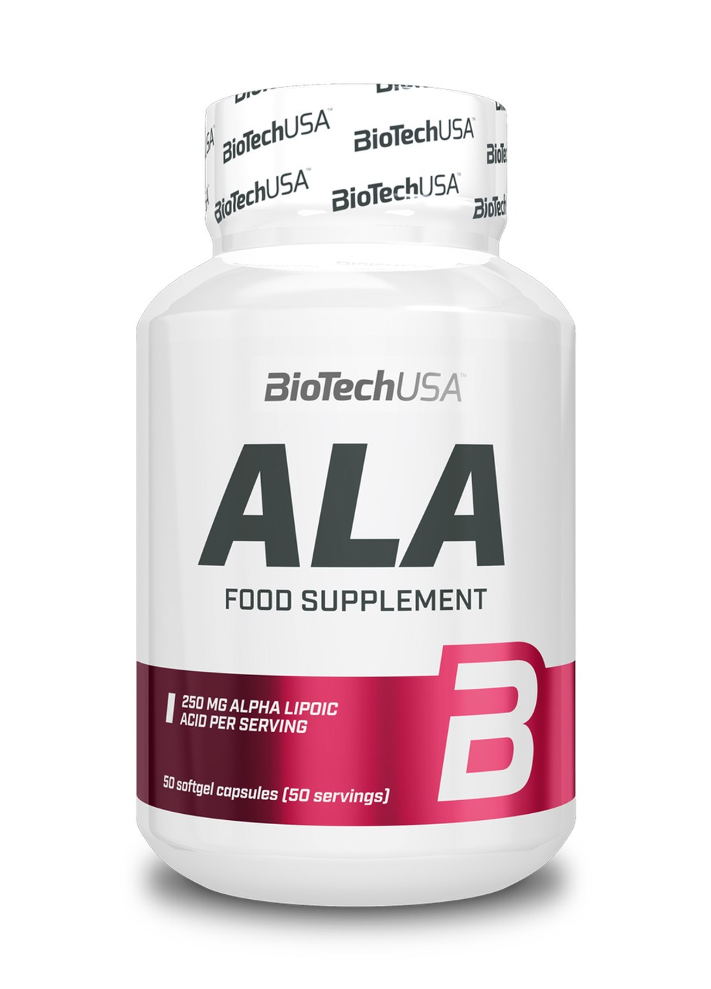 Альфа-ліпоєва кислота BioTech ALA (50 капс) біотеч ала Biotechusa (255407766)