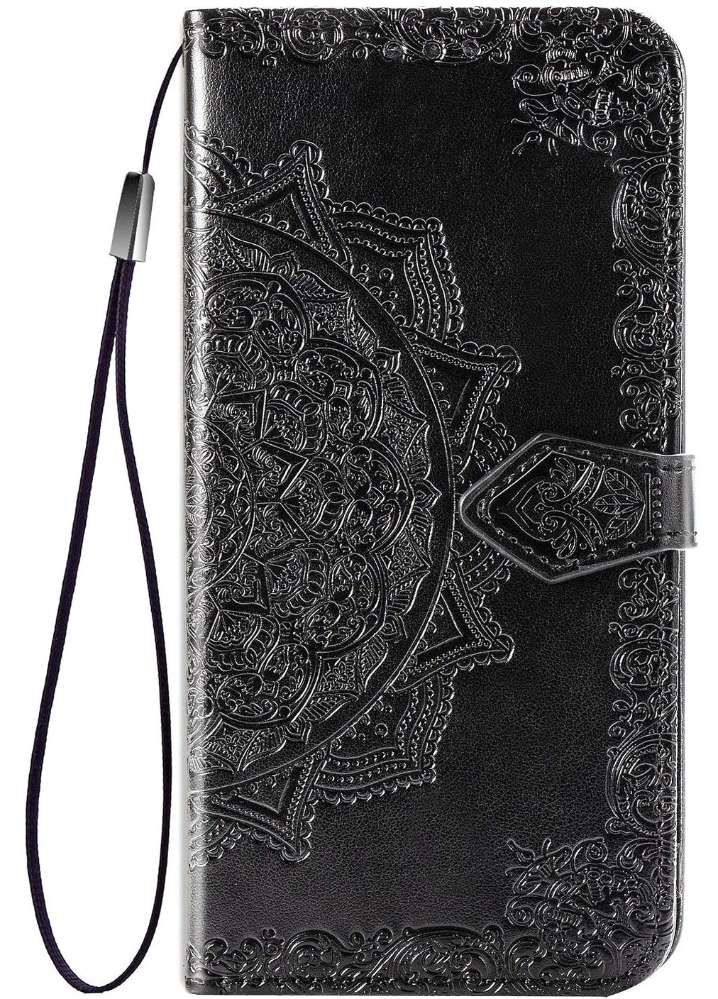 Кожаный чехол (книжка) Art Case с визитницей для Xiaomi Redmi Note 10 / Note 10s Черный (is_00000043132_6) Epik (237834933)