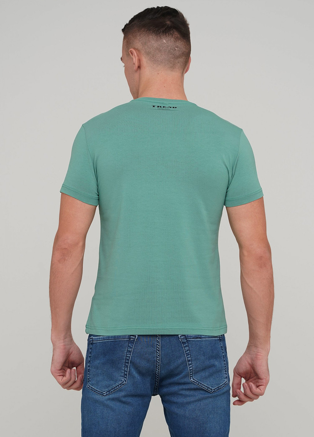 Светло-зеленая футболка Trend Collection
