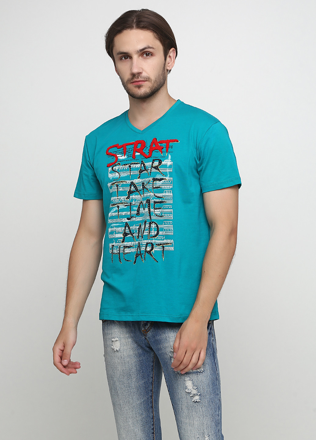 Зеленая футболка Z-ONE MEN