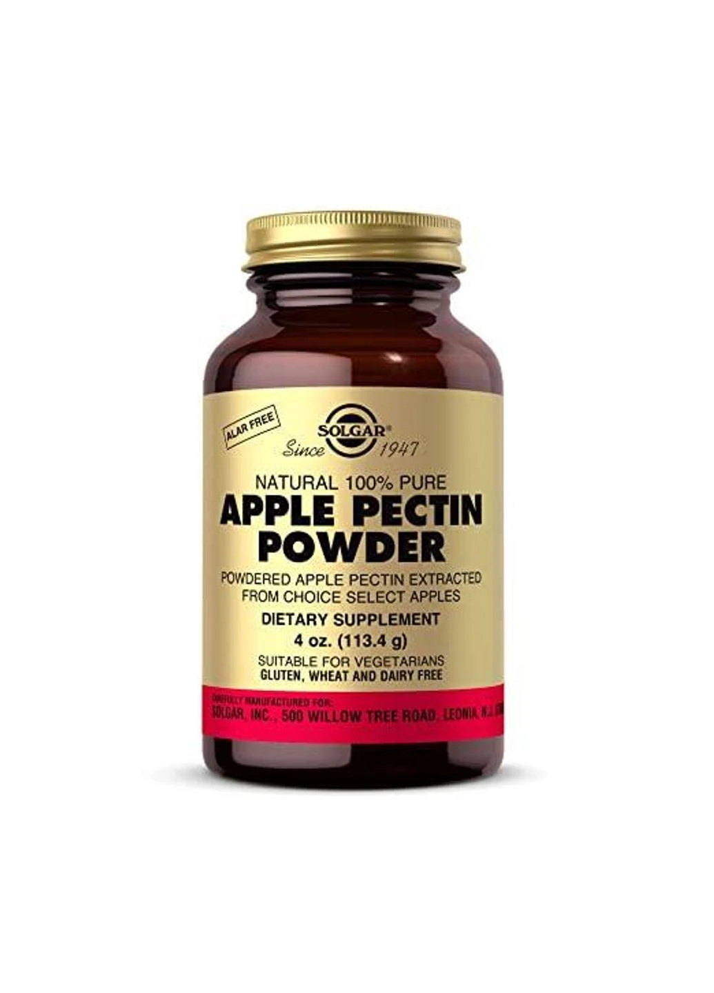 Яблучний пектин Apple Pectin Powder 113 г Solgar (255408022)