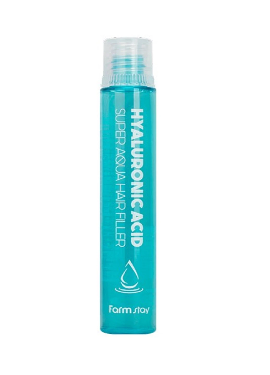 Питательный филлер для волос с гиалуроновой кислотой HYALURONIC ACID SUPER AQUA HAIR FILLER, 13 мл FarmStay (220866469)