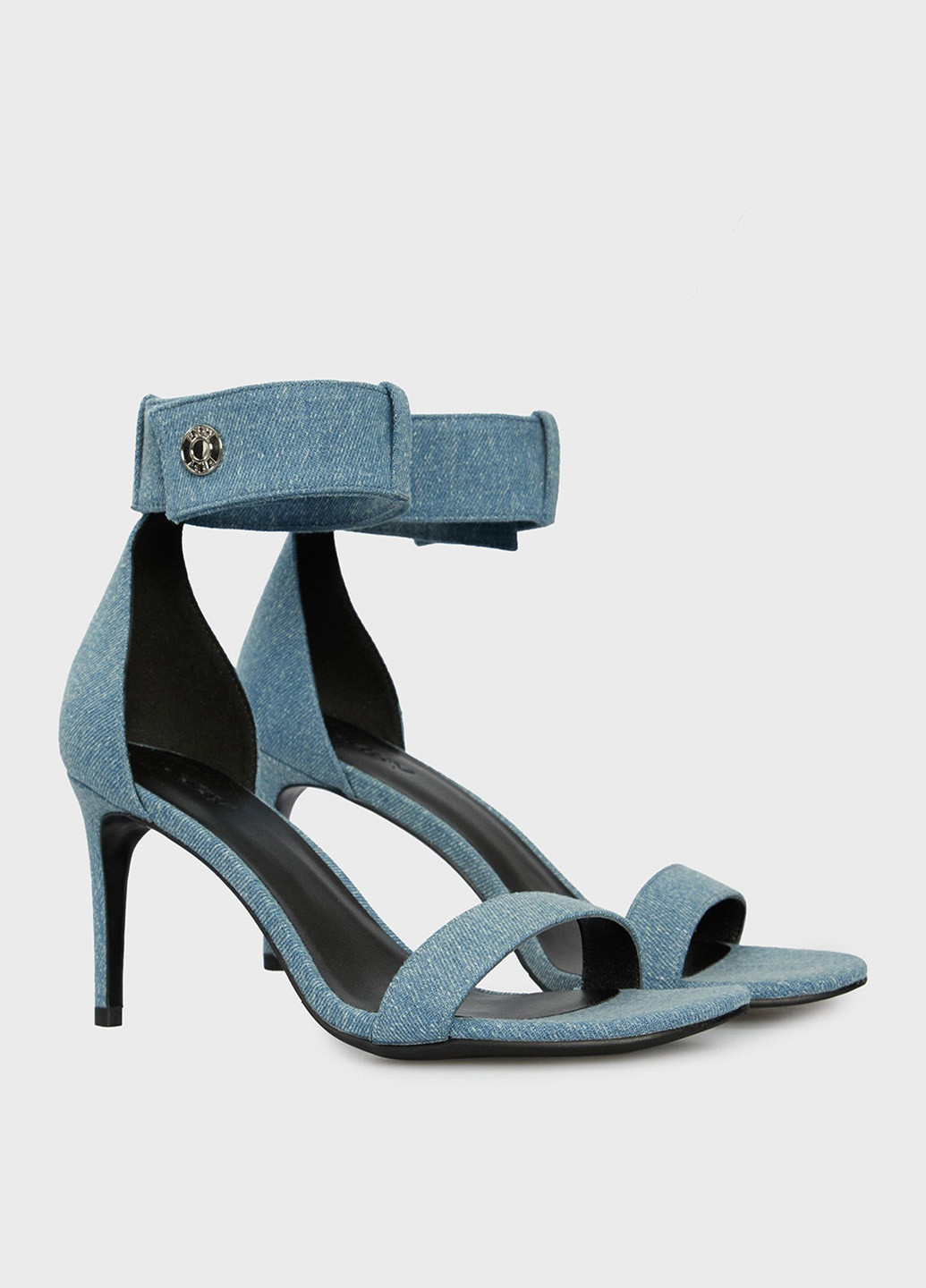 Темно-голубые босоножки PRPY