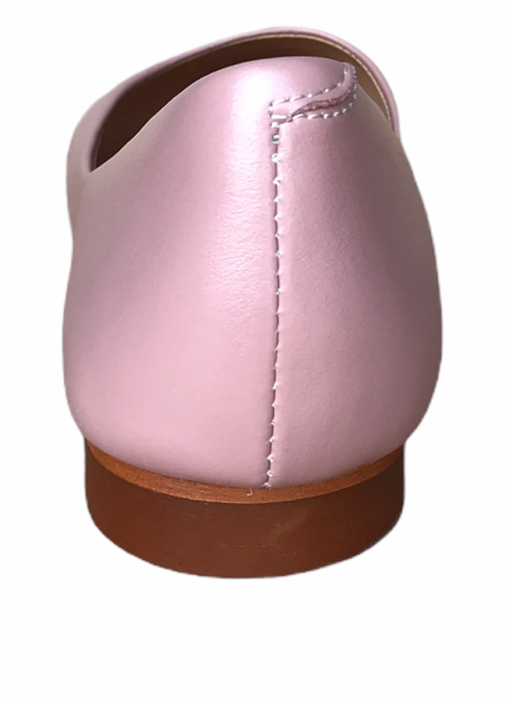 Жіночі балетки Maria Tucci | рожеві однотонні без декору натуральна шкіра (241221868)