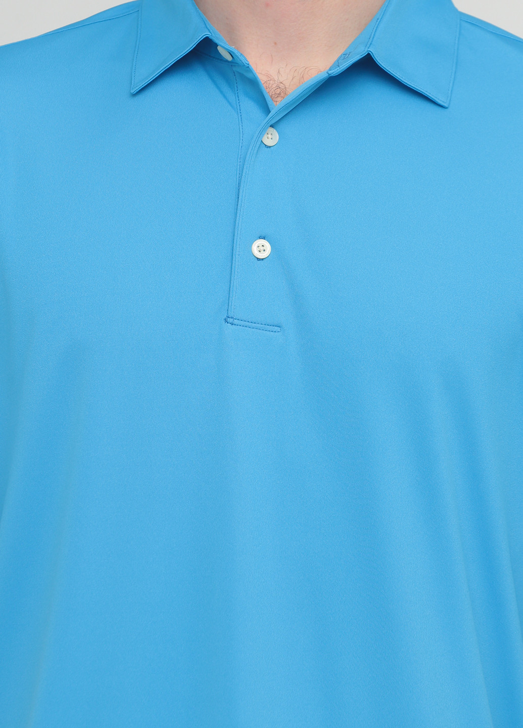 Темно-голубой футболка-поло для мужчин Greg Norman однотонная