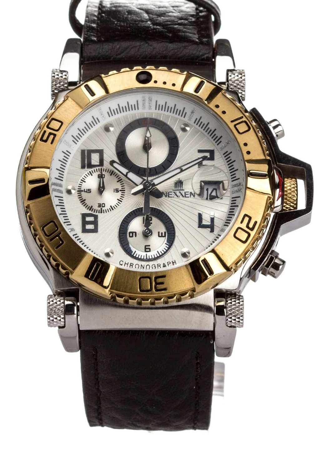 Наручний годинник Nexxen NE10902CHM 2T/SIL/BLK (232535371)