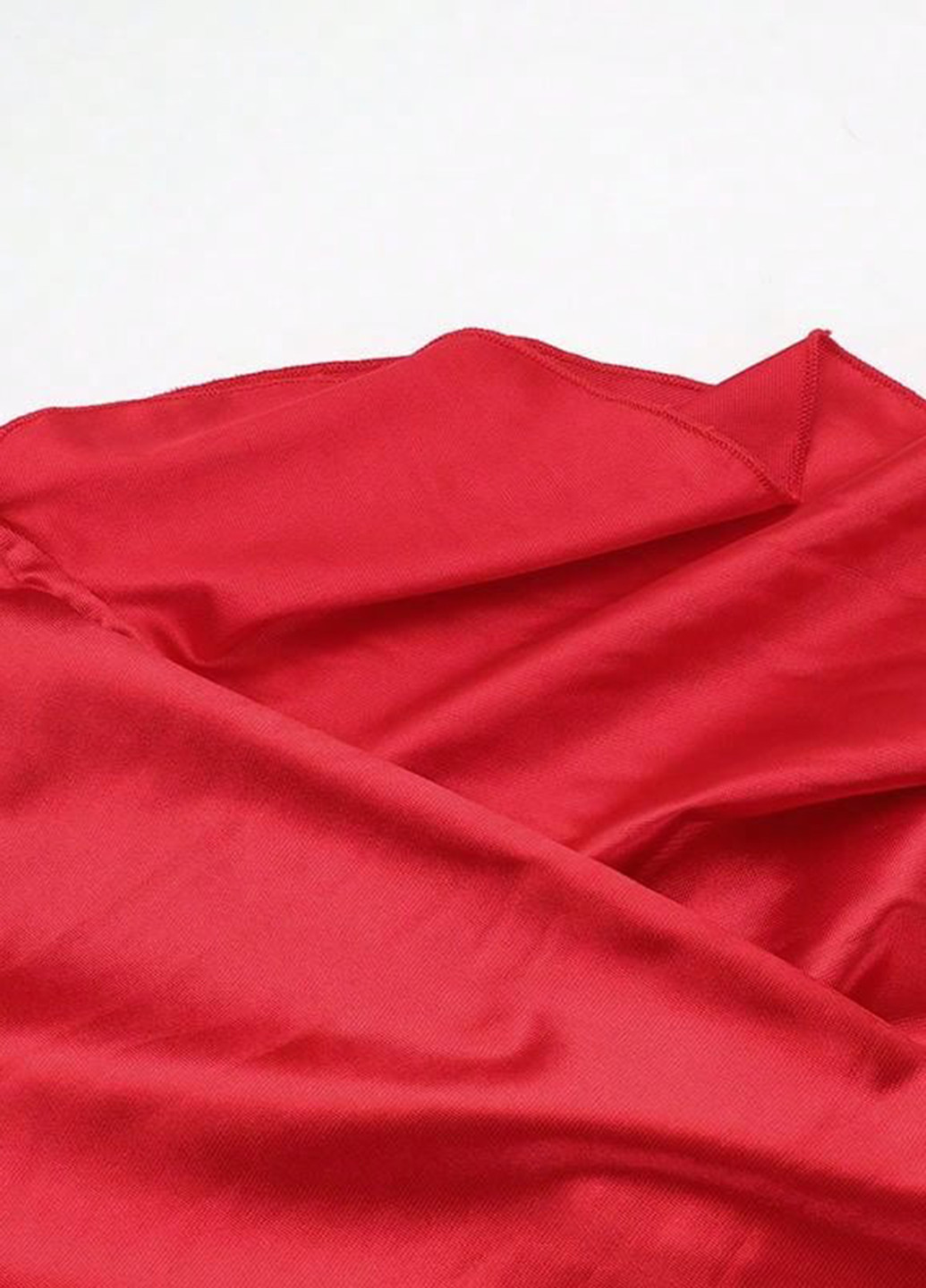 Красное вечернее платье годе SHEIN однотонное