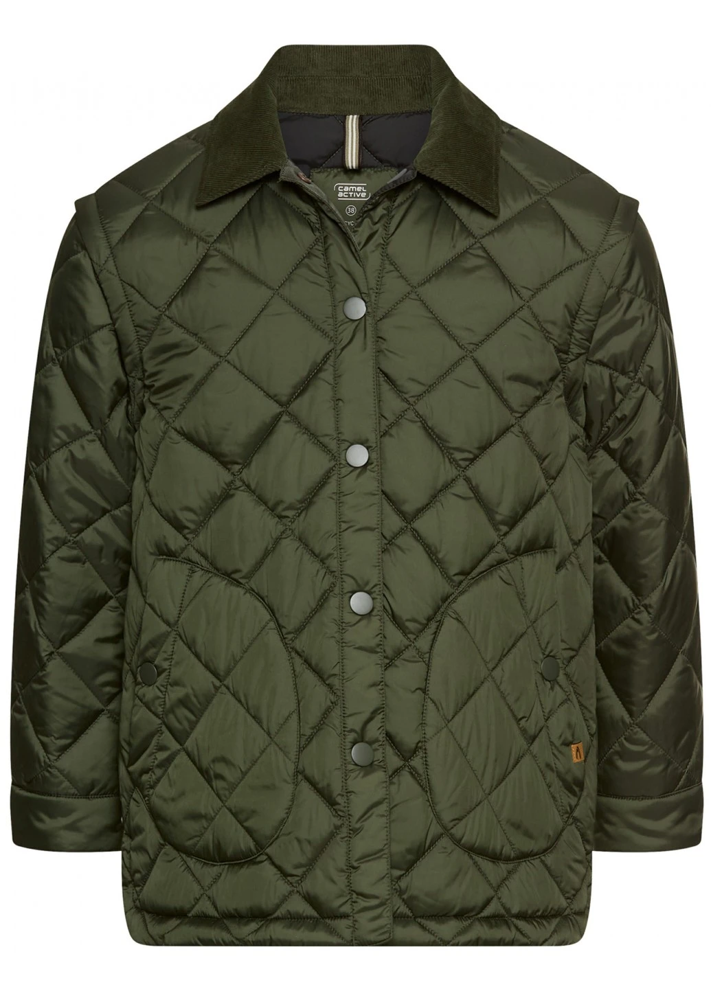Оливковая (хаки) демисезонная куртка Camel Active Jacket