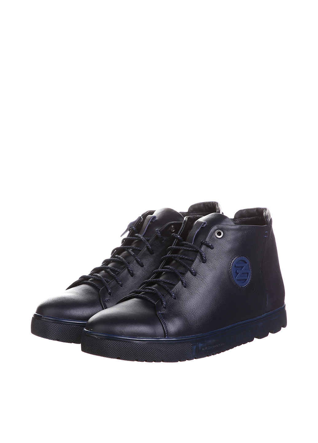 Темно-синие зимние ботинки Roberto Maurizi