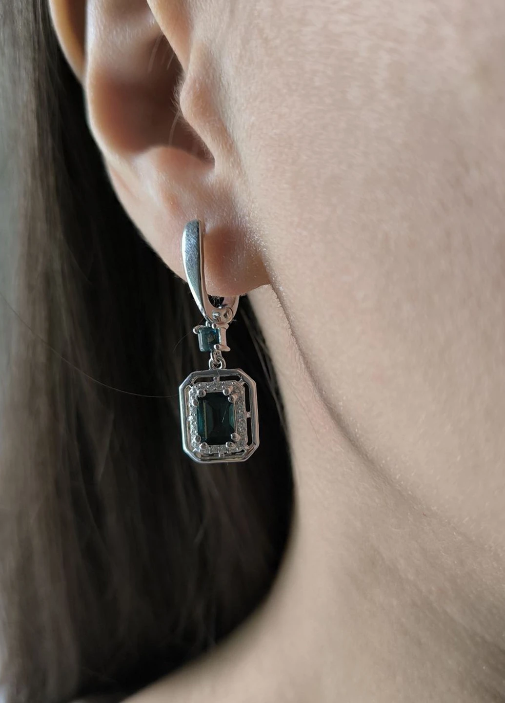 Сережки Silver Flame (369649351)