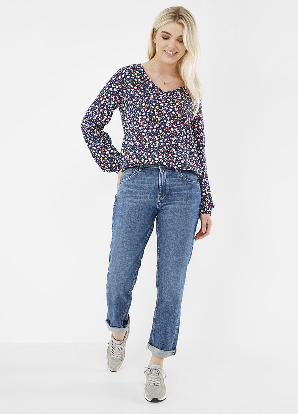 Темно-синя блузка Mexx