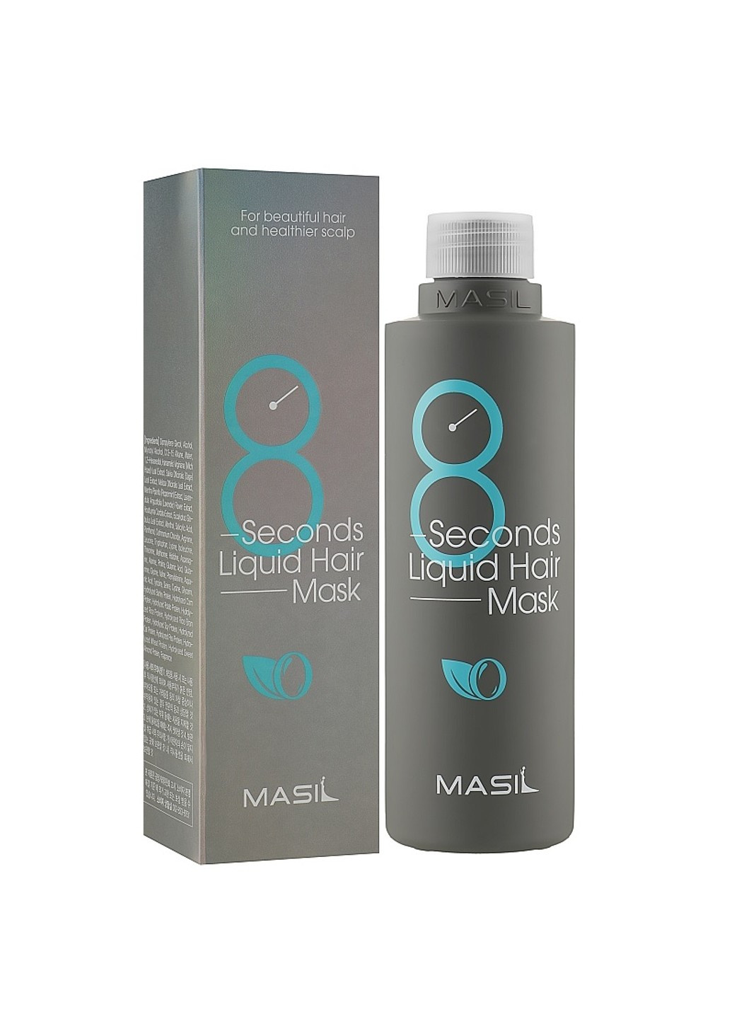 Маска для об'єму та відновлення волосся 8 Seconds Liquid Hair Mask 200 мл MASIL (253329516)