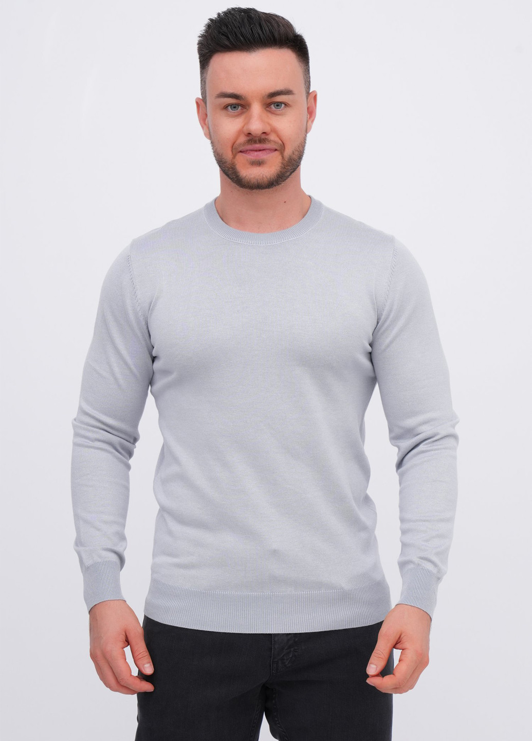 Світло-блакитний демісезонний джемпер джемпер K.O.R