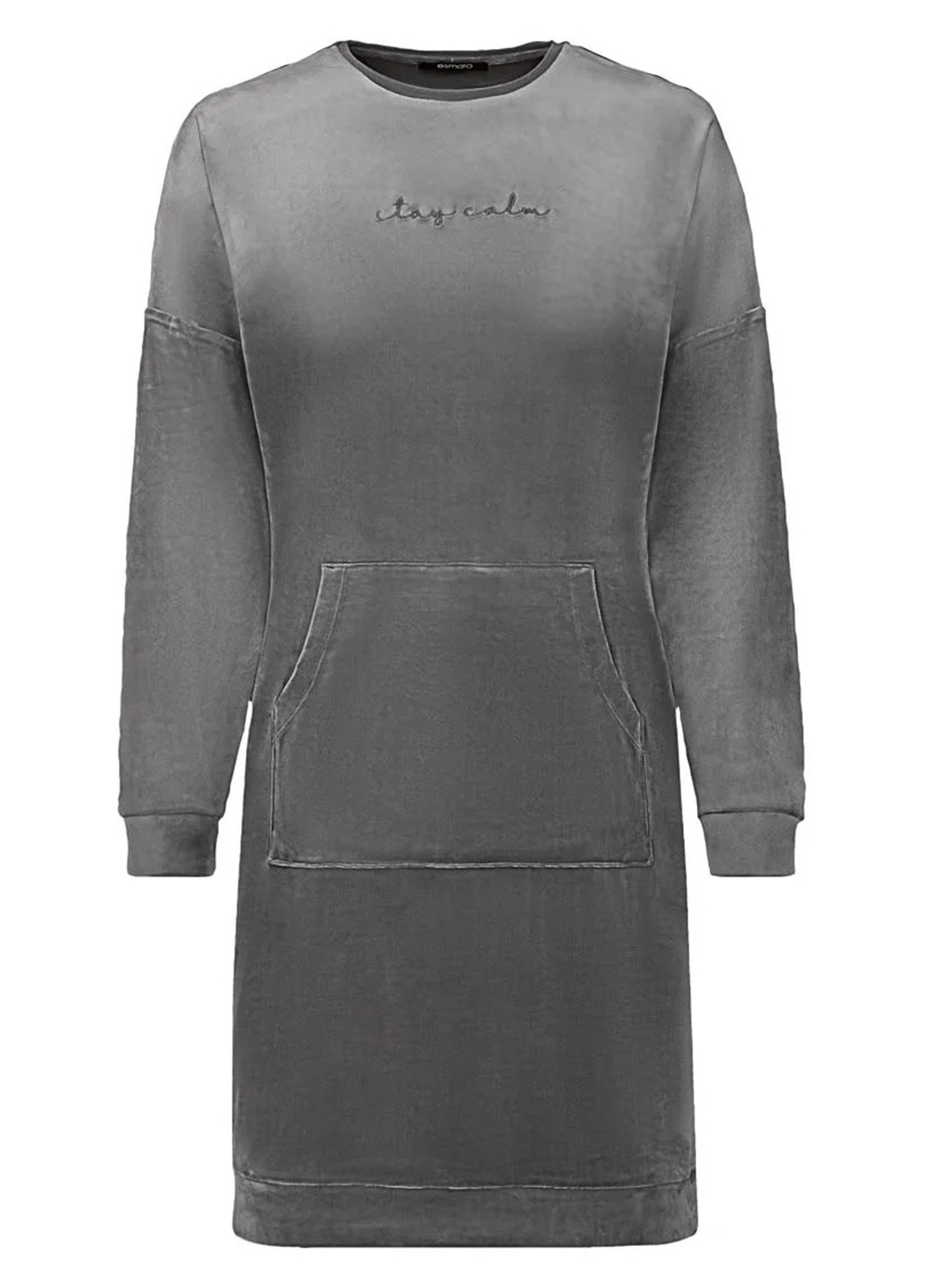 Сіра сукня сукня-світшот Esmara однотонна