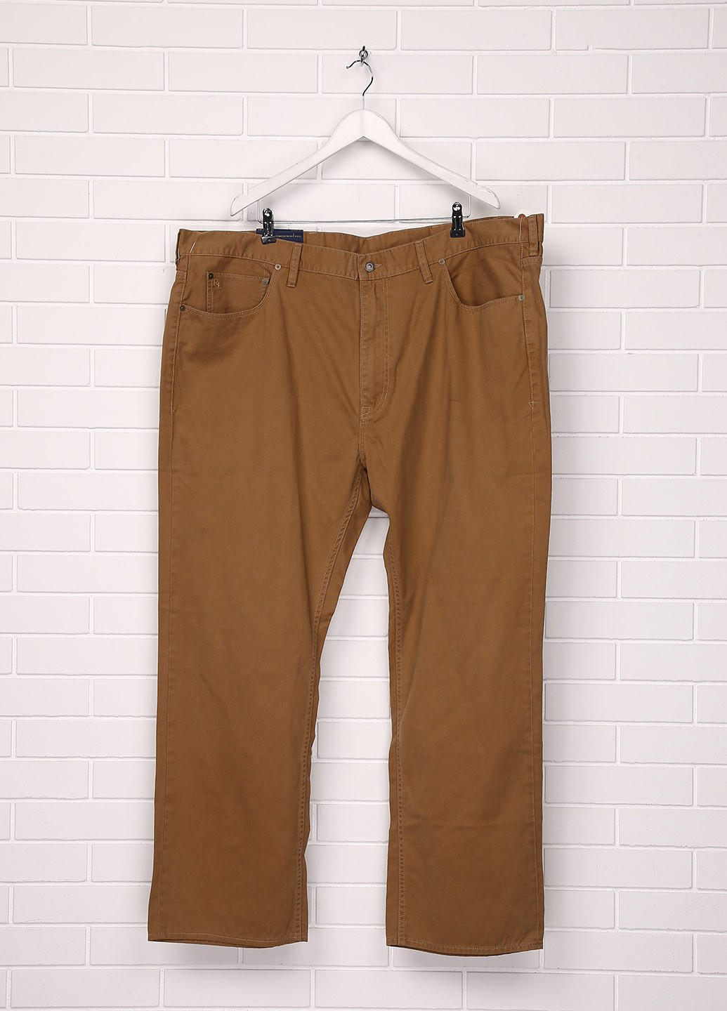 Горчичные кэжуал демисезонные со средней талией брюки Ralph Lauren
