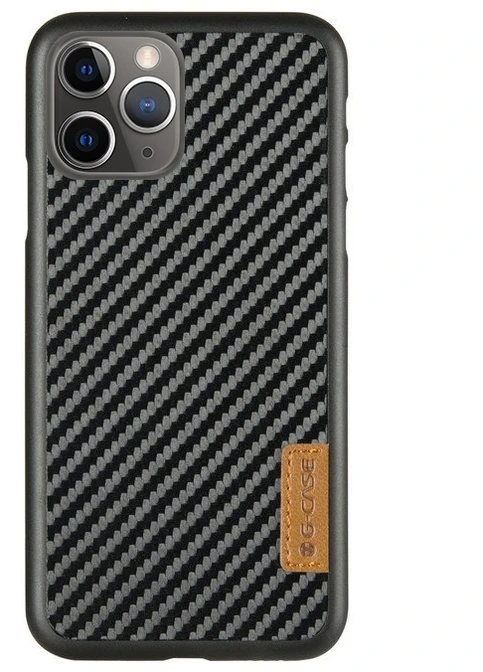 Карбонова накладка Dark series для Apple iPhone 11 Pro Max (6.5 ') Чорний (is_00000032049_1) G-Case (229726553)