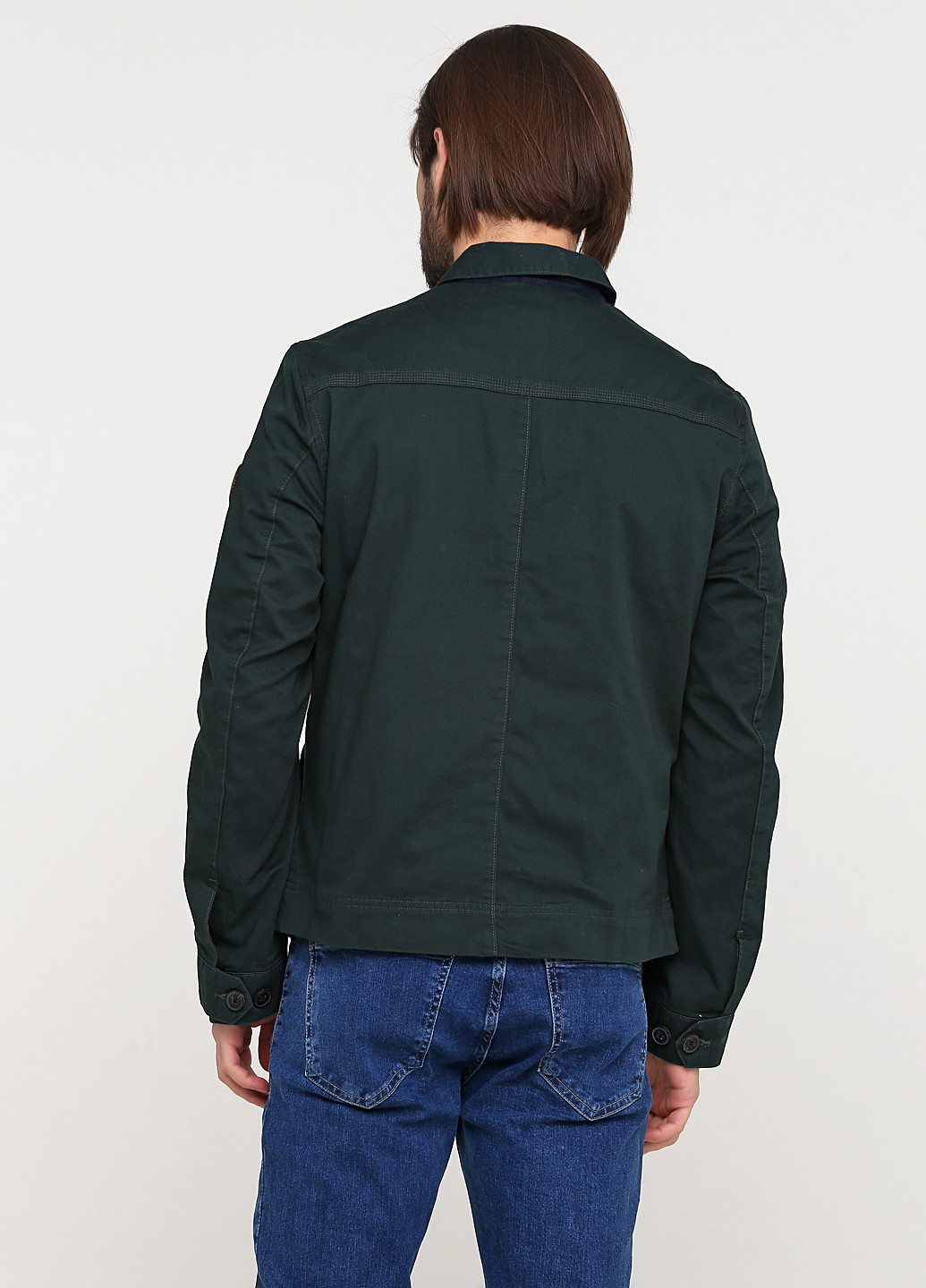Зелена демісезонна куртка Timberland
