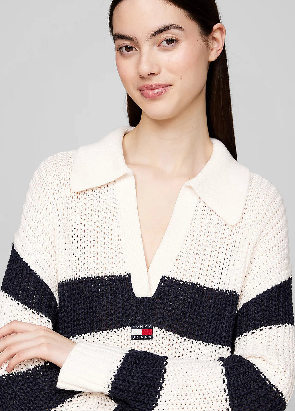 Комбінований демісезонний светр Tommy Jeans