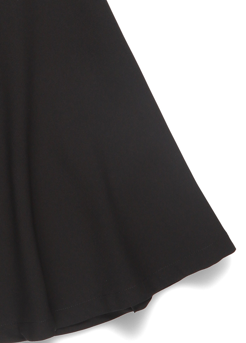 Черная кэжуал однотонная юбка MINT&BERRY клешированная