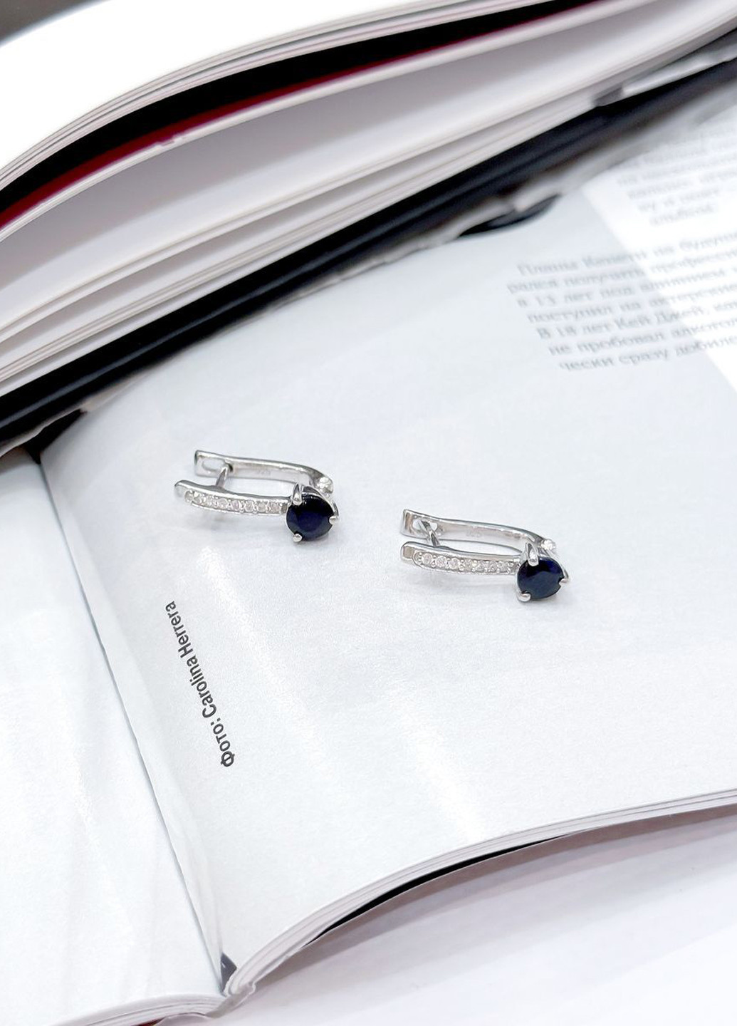 Сережки Silver Flame (301047977)