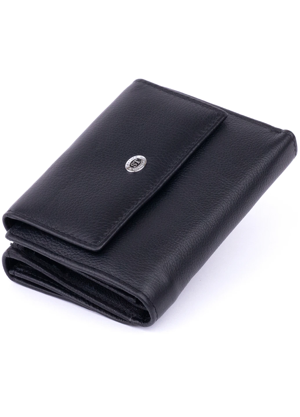 Жіночий шкіряний гаманець 13,5х9,5х3 см st leather (252133415)