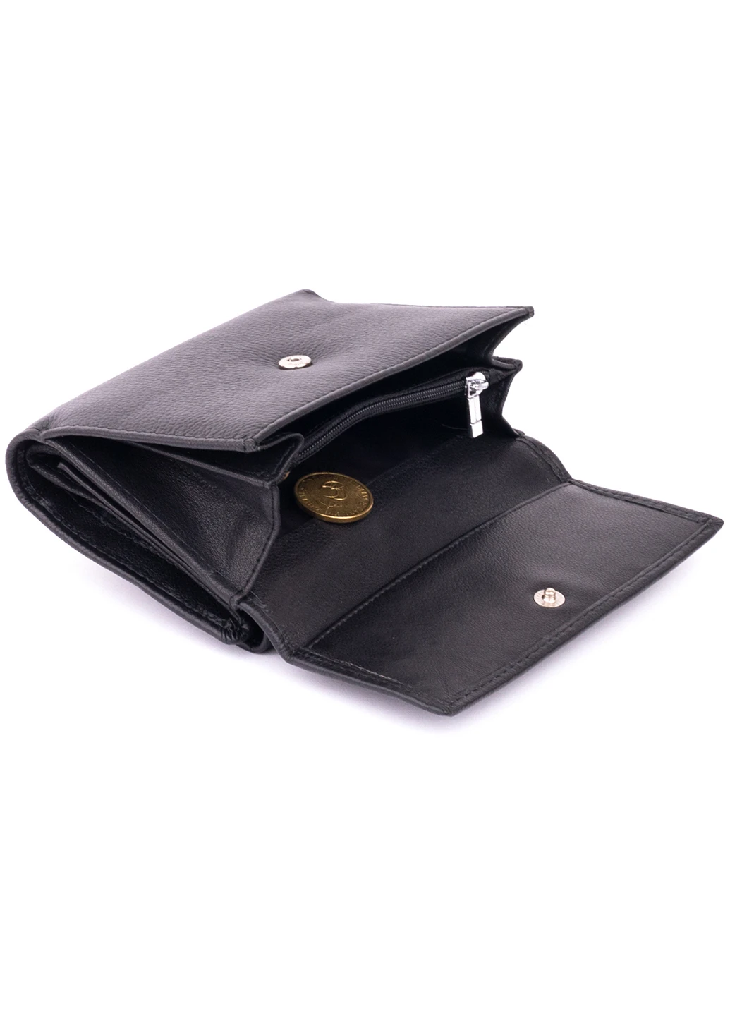 Жіночий шкіряний гаманець 13,5х9,5х3 см st leather (252133415)