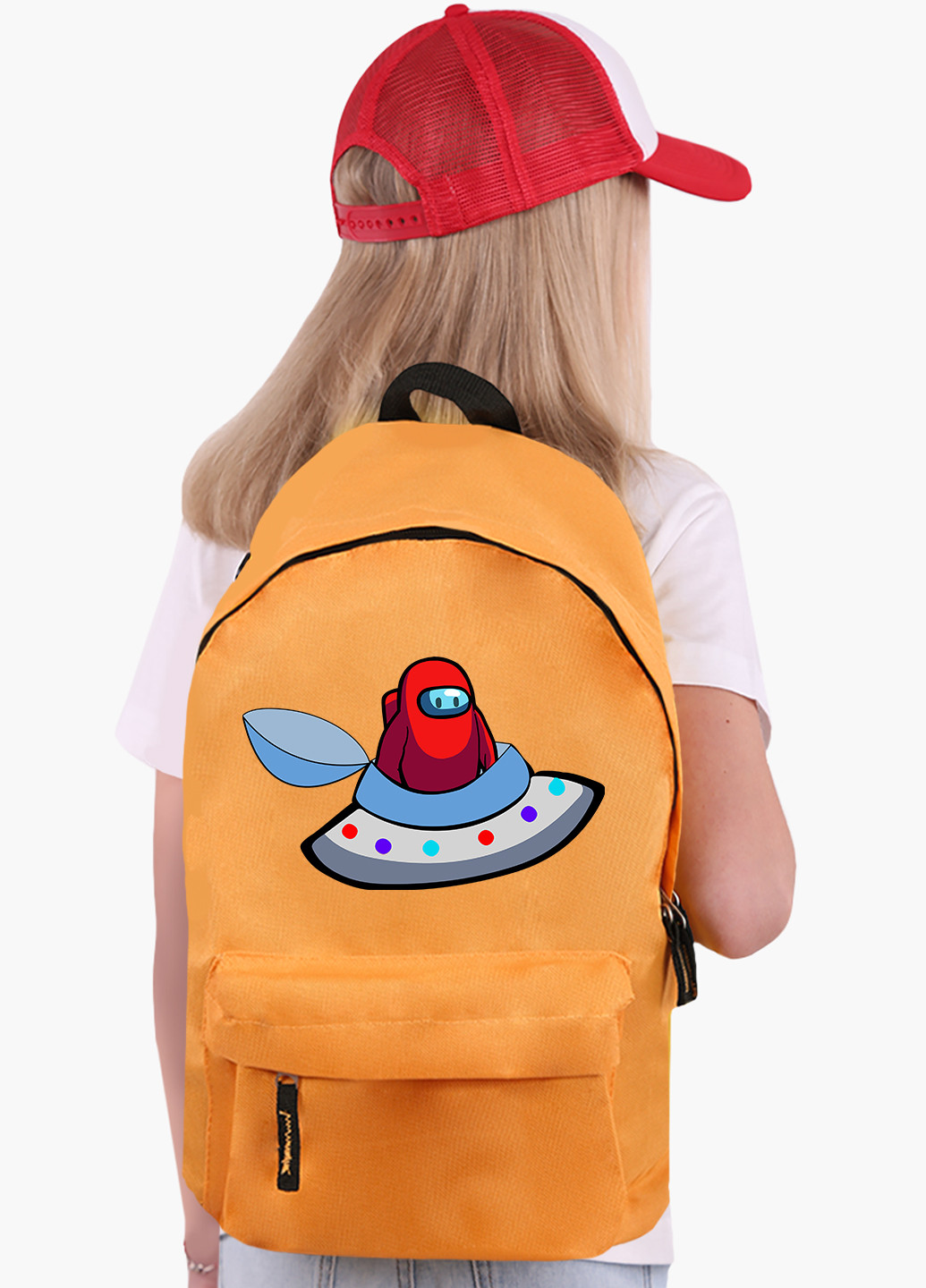 Детский рюкзак Амонг Ас Красный (Among Us Red) (9263-2583) MobiPrint (217107873)