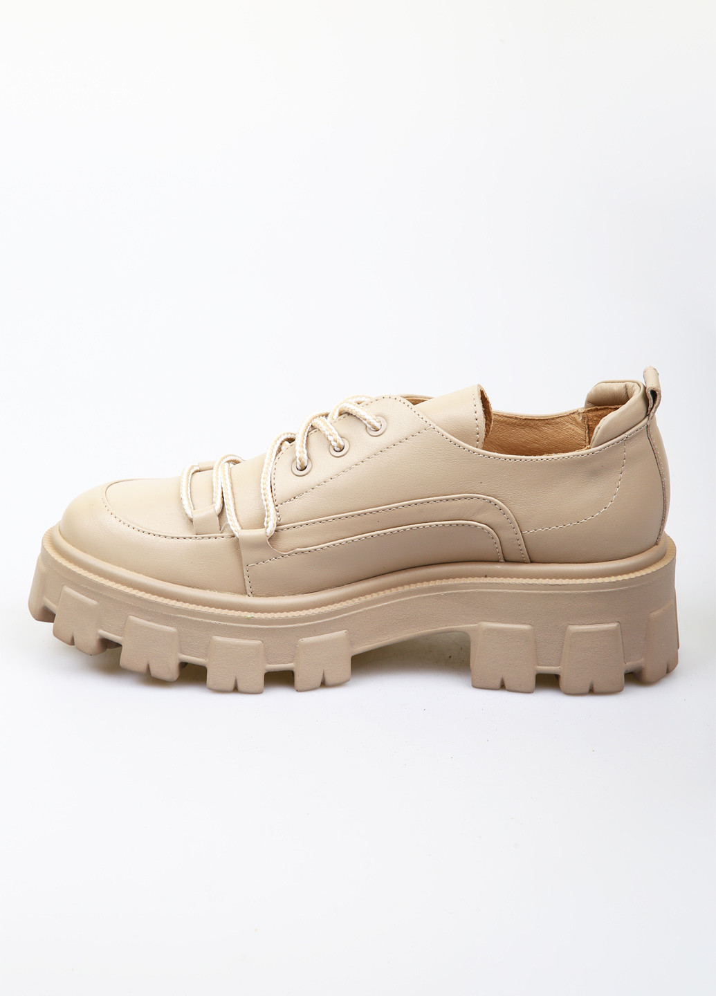 AURA Туфлі темно-бежевий з натуральна шкіра, україна — демісезон (370635491)