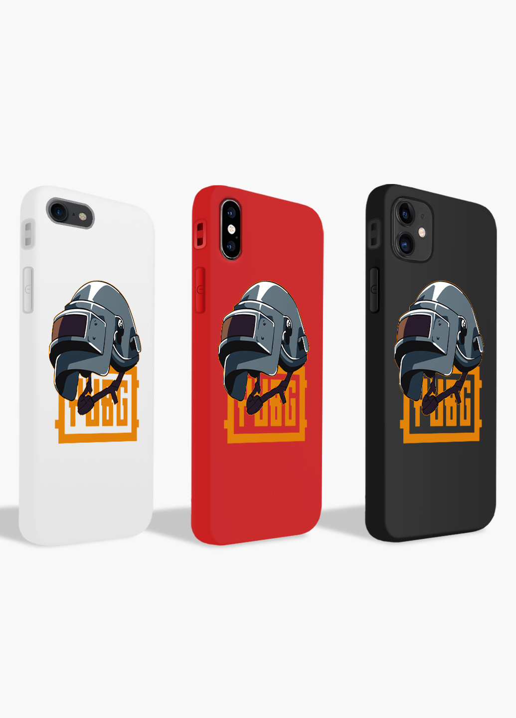 Чехол силиконовый Apple Iphone X Пубг Пабг (Pubg) (6129-1184) MobiPrint (219356829)